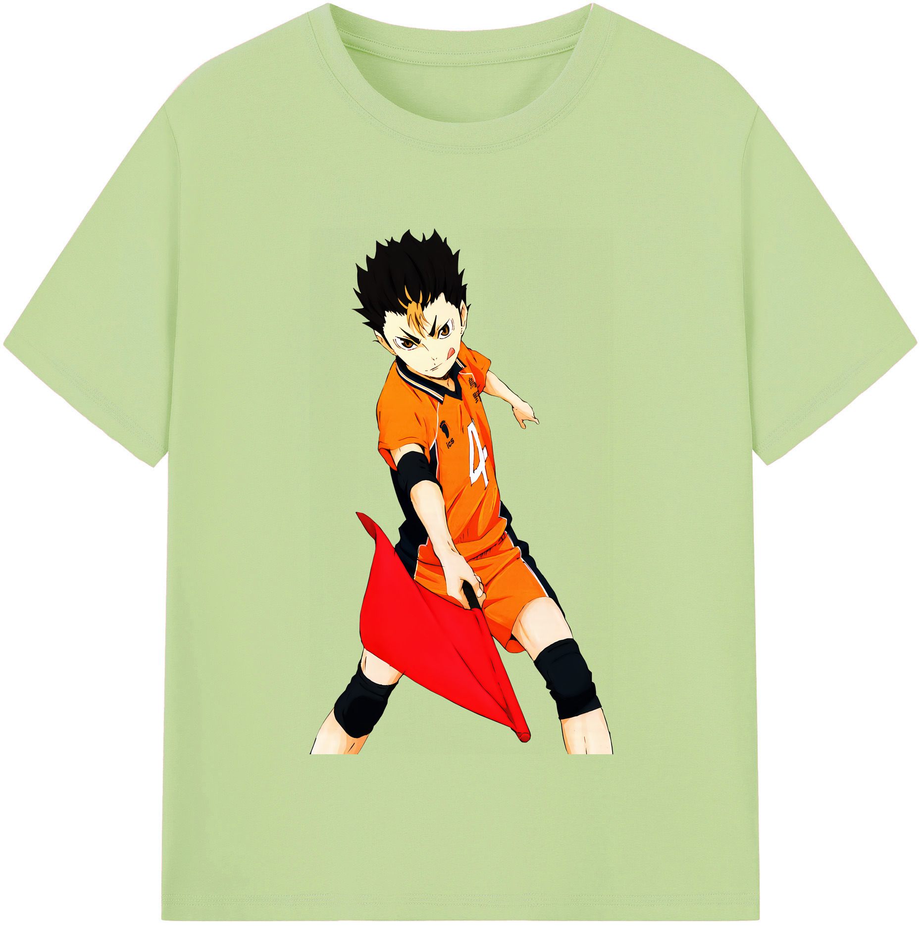 （画像用） ハイキュー!! Haikyu!! 綿100％半袖Tシャツ（フロントプリント）